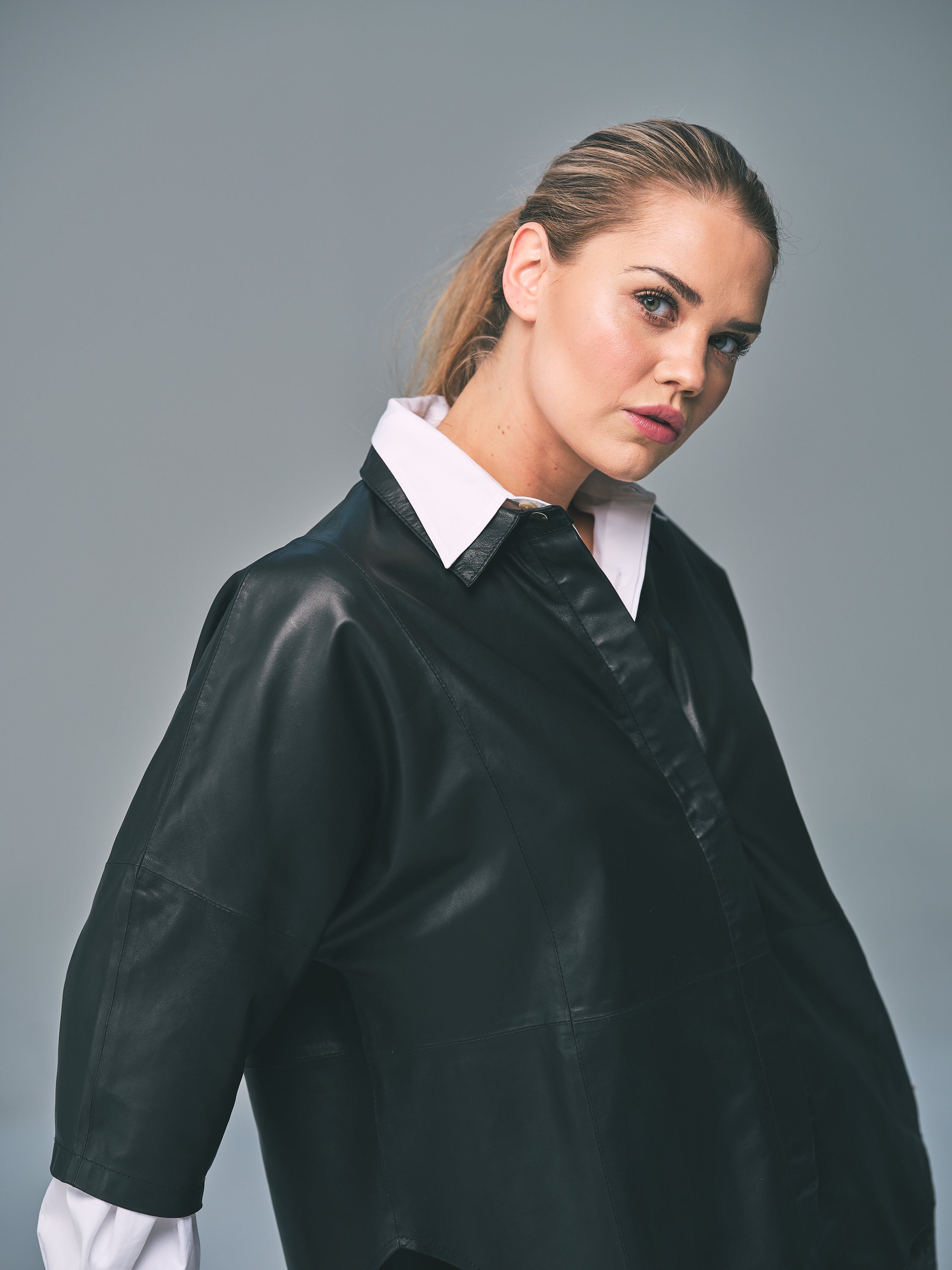 Stylish med skjorta under
