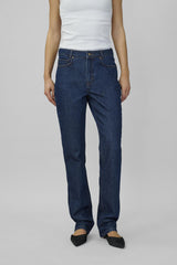 Isa high straight jeans