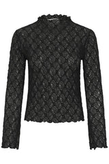 Etta turtleneck blouse