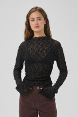 Etta turtleneck blouse