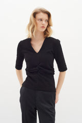 Carey top svart