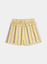 Caos Butter Striped Poplin Boxer Pants