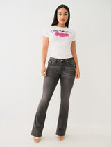 Becca bootcut jeans grå