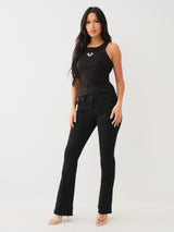 Becca bootcut jeans svarta