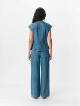 Divona denim waistcoat