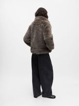 Isadora hairy coat