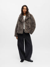 Isadora hairy coat