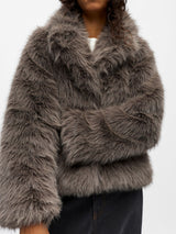 Isadora hairy coat