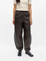 Pelin Baloon Leather Pants