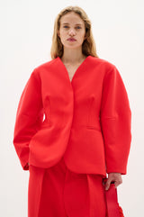 Wilcox blazer röd