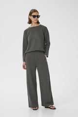 Gincette pants dark grey melange