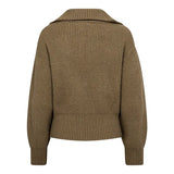 Row Zip Knit Cardigan