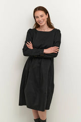Antoinett dress svart rundhals