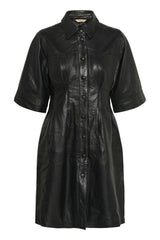 Lima canja leather dress
