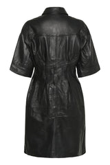 Lima canja leather dress