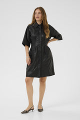 Lima canja leather dress