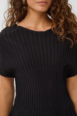 Heart knit capsleeve