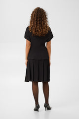 Heart knit capsleeve