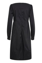 Antoinett dress svart rundhals