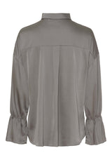 Steff flounce shirt grå