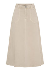 Como twill skirt