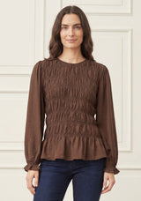 Noel smock blouse