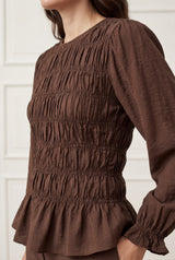 Noel smock blouse