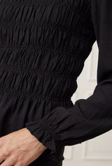 Noel smock blouse svart