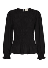 Noel smock blouse svart