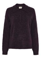 Anna pullover Aubergine