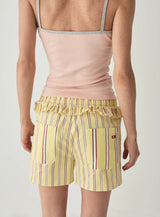 Caos Butter Striped Poplin Boxer Pants