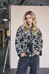 Embroidery quilt jacket