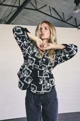 Embroidery quilt jacket