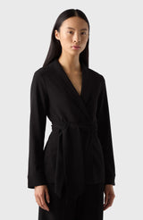 Elena Wrap Blazer