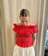 Molly blouse tomato