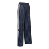 Baggy pinstripe track pant