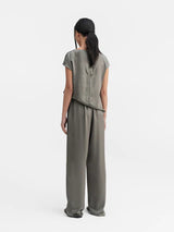Ayla pants light military