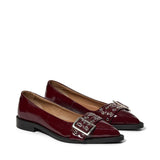 Saso flats bordeaux