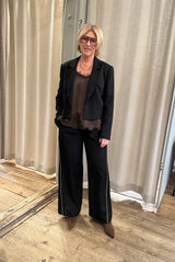 Amina cc split panel pant