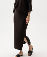 Kristina skirt dark chocolate