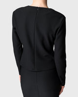 The Solene Crepe Top