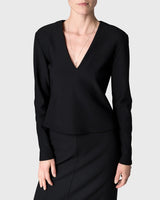 The Solene Crepe Top