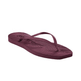 Sleepers tapered burgundy flipflop