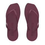 Sleepers tapered burgundy flipflop