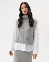 Tolken bib collar grey