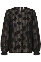 Beannie blouse svart