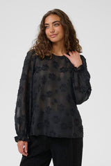 Beannie blouse svart