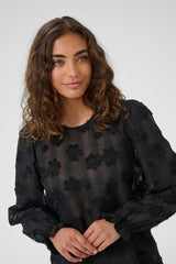 Beannie blouse svart