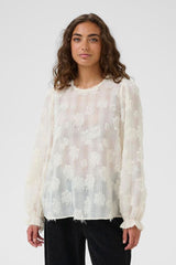 Beannie blouse vit