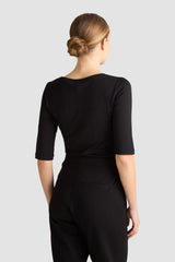 Caline jersey top Black